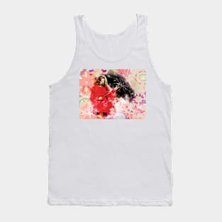 The red women Tank Top